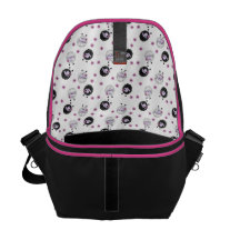 Schaf-Muster-Rickshaw-Bote-Tasche Kurier Taschen