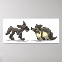 "Schafe in der Kleidung des Wolfs" Plakat