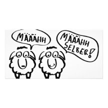 Schafe schafe määähhh määhhh selber! bild karte
