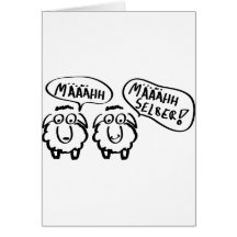 Schafe schafe määähhh määhhh selber! karte