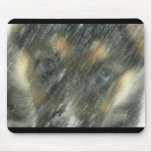Schäferhund-Welpen-Augen Mauspad