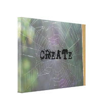 Schaffen Sie (spiderweb Druck) Gespannte Galerie Drucke