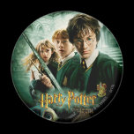 Schaftmaschinen-Gruppen-Schuss Harry Potters Ron H magnete