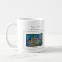 Schale "der roten Malerpinsel" (links Hand) Tee Tasse