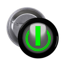 Schalten Sie mich ein Anstecknadelbuttons