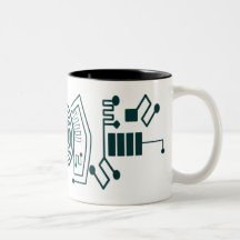 Schaltkreis Kaffeetasse