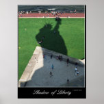 Schatten des Freiheits-Plakats