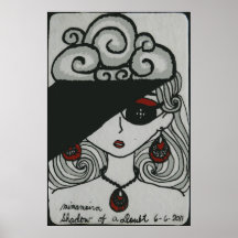 Schatten eines Zweifels Plakatdruck