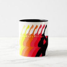 "Schatten-Rocker-" Becher Teehaferl