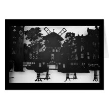Schatten-Theater Grußkarten