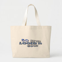 Schauen der so guten 50. Geburtstags-Geschenke Leinentasche
