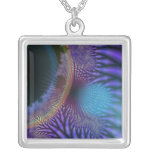 Schauen innere - Amethyst u. azurblaues Geheimnis Amuletten