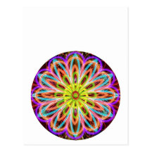 Schein-Energie-Stern - Kunst von einem Reiki Meist Postkarten