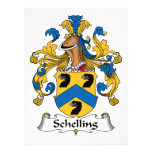 Schelling Family Crest Personalized Invitation