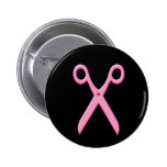 Scheren Anstecknadelbuttons