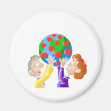 Scherzt Liebe der Planet Magnete