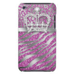 Schicke rosa Krone Leopardzebra-iPod kaum dort iPod Touch Etuis