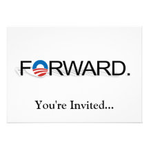 Schicken Sie für Obama 2012 nach Personalisierte Ankündigungskarte