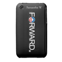 Schicken Sie für Obama 2012 nach Case-Mate iPhone 3 Hülle