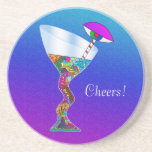 Schiefer Optimist-Beifall! Untersetzer