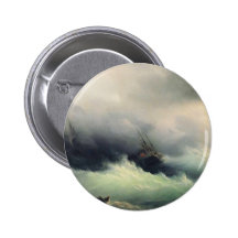 Schiffe in einem Sturm Button