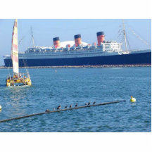 Schiffs-Boots-Queen Mary-Ozeandampfer Photo Skulpturen