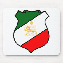 Schild vom Iran Mousepads