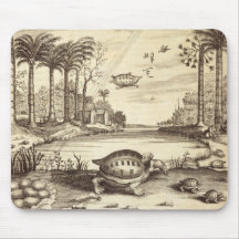 Schildkröte-Eier, die vorbei, "von der China illus Mousepad