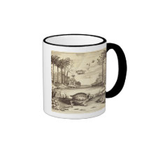 Schildkröte-Eier, die vorbei, "von der China illus Kaffee Haferl