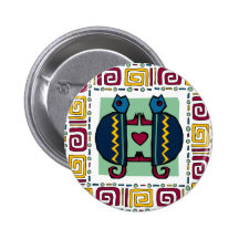 Schildkröte-inLiebe Button
