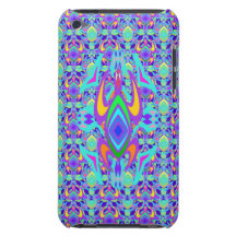 Schildkröte-Symmetrie-Musteripod-Touch-Fall Barely There iPod Case