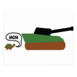 Schildkrötebehältermamma Postkarten