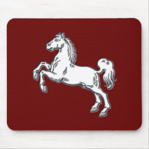 Schimmel weisses Pferd white horse Mauspad