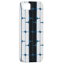 Schizm Elfenbein (blauer) iPhone Kasten iPhone 5 Hülle