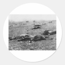 Schlacht von Gettysburg ~ Ernte des Todes im Juli  Sticker