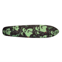 Schlaf feste Jane. Gesundheitsplattform Bedruckte Skateboarddecks