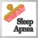 SchlafApnea Plakatdruck
