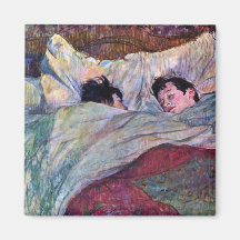 Schlafen durch Toulouse-Lautrec Magnete