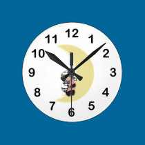 Schlafenbärn-Wanduhr wanduhren