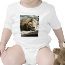 Schlafenlöwe Baby Strampler