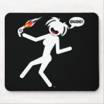Schlag-Trockner Gefahr Mousepads und Becher