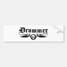 Schlagzeuger Autosticker