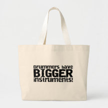 Schlagzeuger haben größere Instrument-Taschen-Tasc