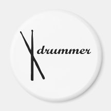 Schlagzeuger-Produkte! Kühlschrankmagnet