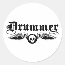 Schlagzeuger Sticker