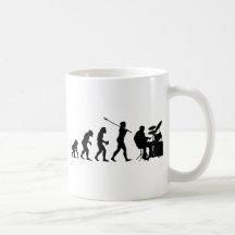 Schlagzeuger Tee Tasse