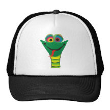Schlange Hypnose Trucker Mütze
