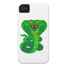 Schlange Kobra snake cobra Case-Mate iPhone 4 Hülle