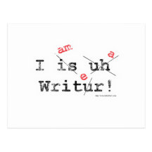 Schlechte Grammatik Postkarten