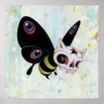 Schlechter Bienen-Druck Poster